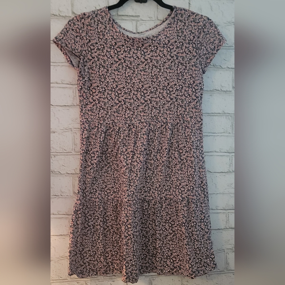 Floral dress girl size xl
